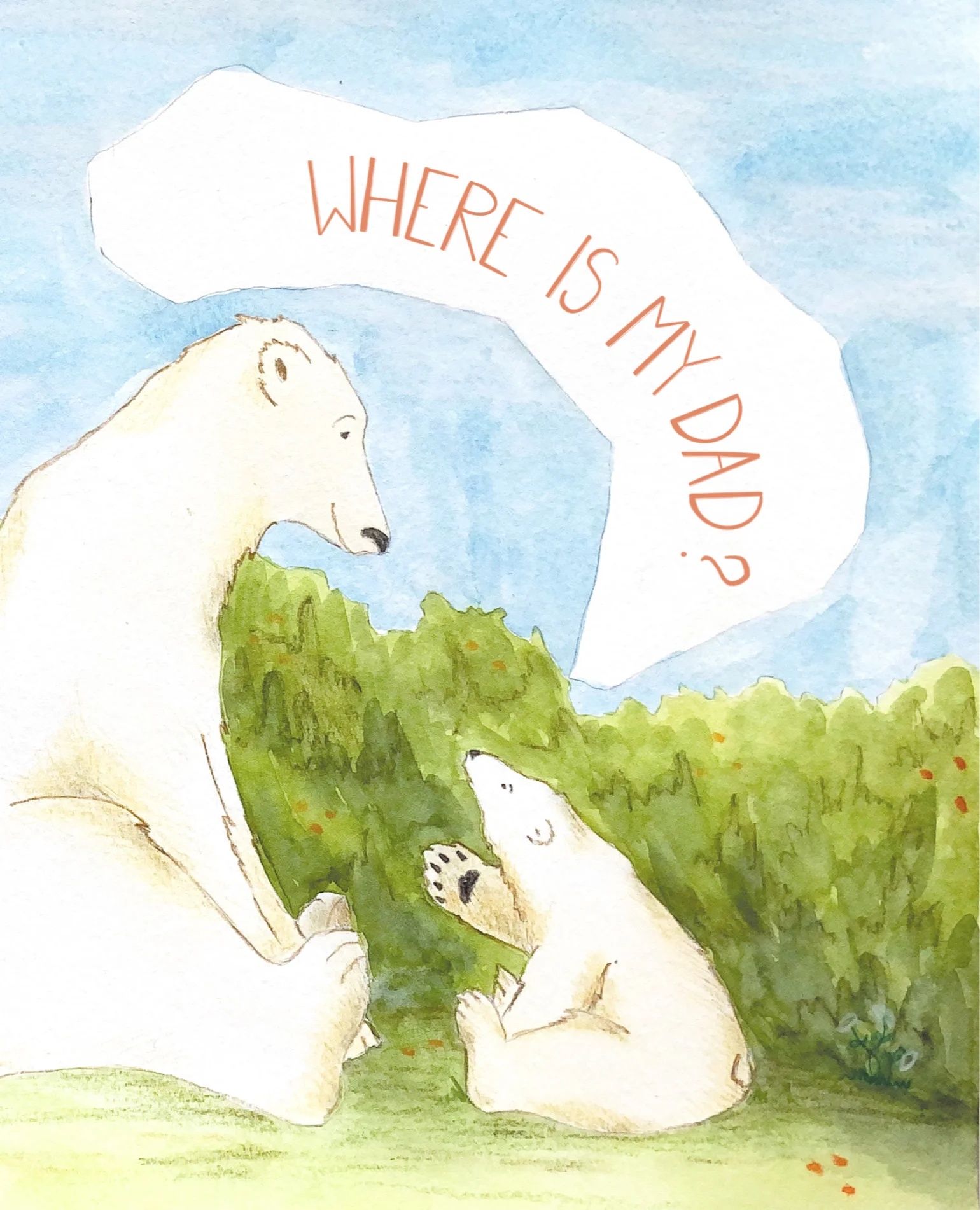 Where is my dad? cover